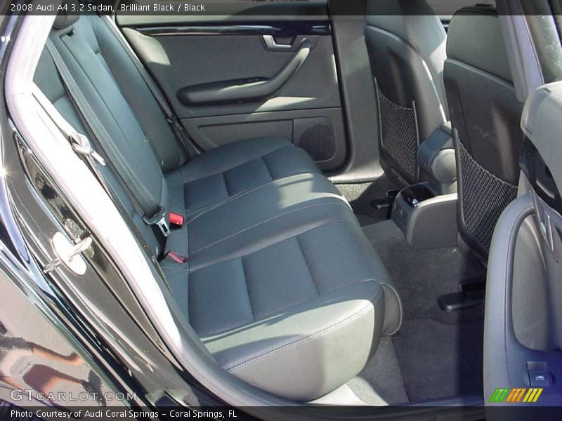 Brilliant Black / Black 2008 Audi A4 3.2 Sedan