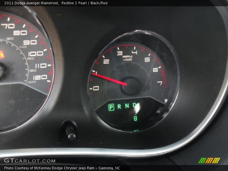 Redline 2 Pearl / Black/Red 2011 Dodge Avenger Mainstreet