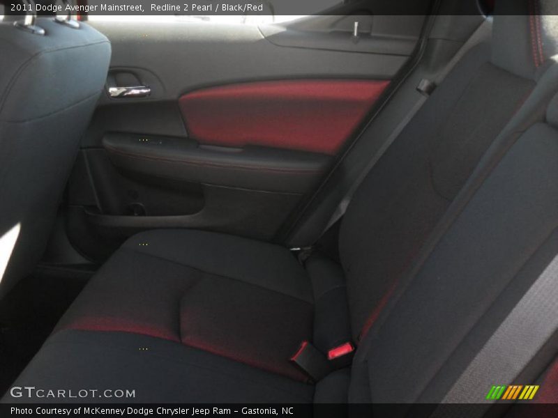 Redline 2 Pearl / Black/Red 2011 Dodge Avenger Mainstreet