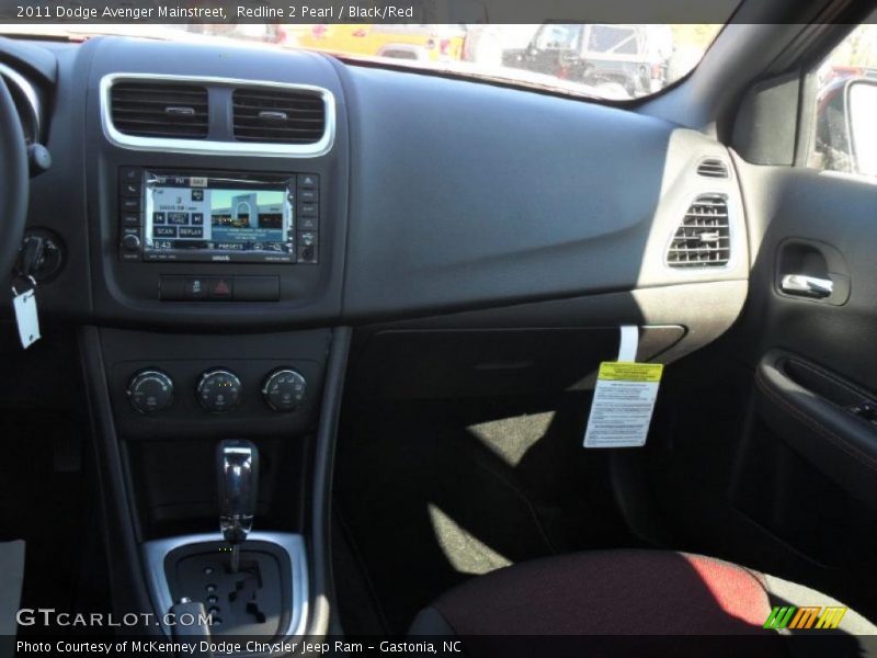 Redline 2 Pearl / Black/Red 2011 Dodge Avenger Mainstreet
