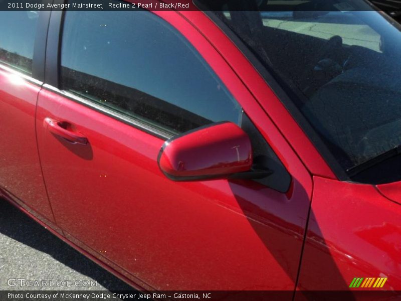 Redline 2 Pearl / Black/Red 2011 Dodge Avenger Mainstreet