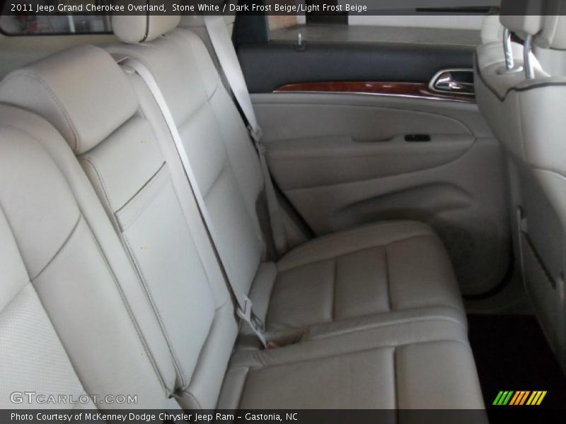 Stone White / Dark Frost Beige/Light Frost Beige 2011 Jeep Grand Cherokee Overland