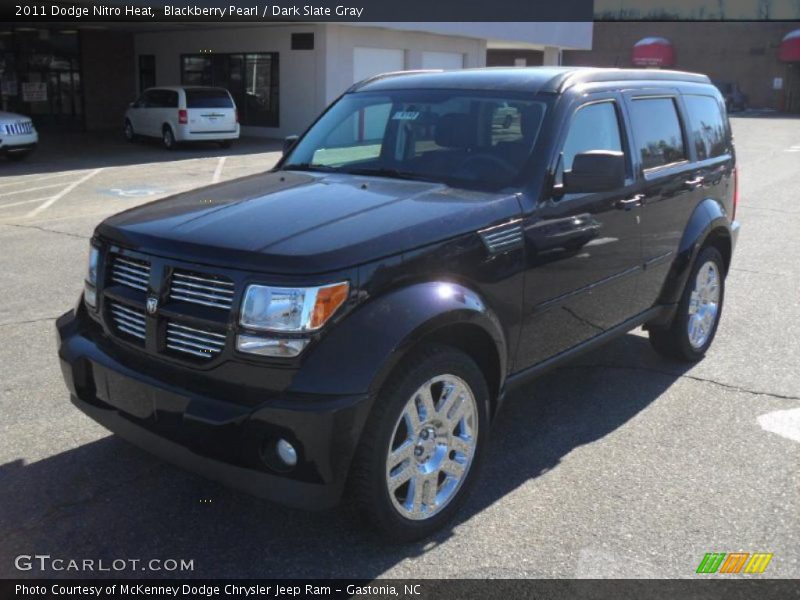 Blackberry Pearl / Dark Slate Gray 2011 Dodge Nitro Heat