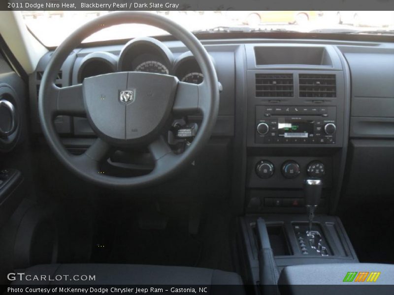 Dashboard of 2011 Nitro Heat