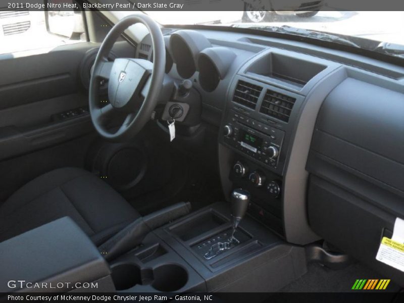 Blackberry Pearl / Dark Slate Gray 2011 Dodge Nitro Heat