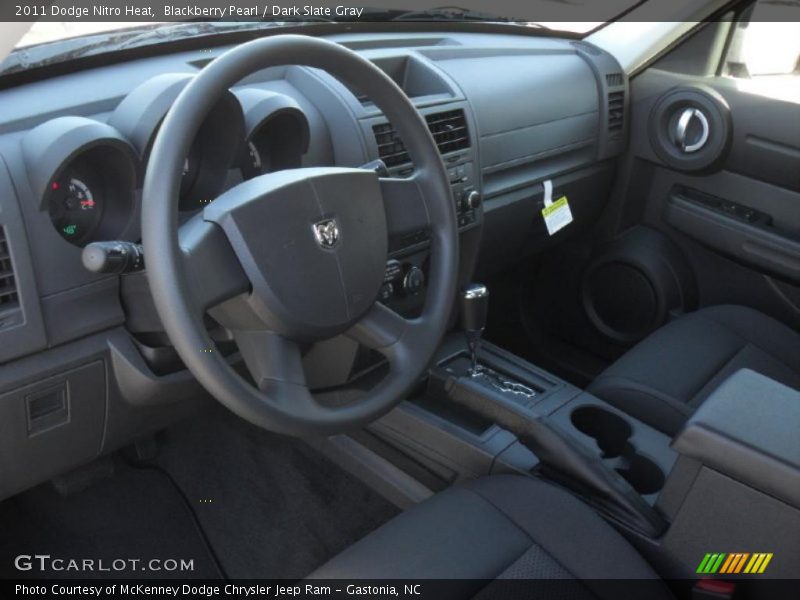 Dark Slate Gray Interior - 2011 Nitro Heat 