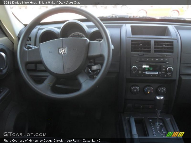 Dashboard of 2011 Nitro Heat
