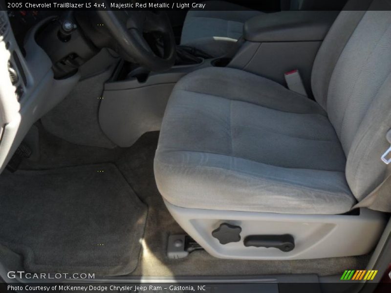 Majestic Red Metallic / Light Gray 2005 Chevrolet TrailBlazer LS 4x4