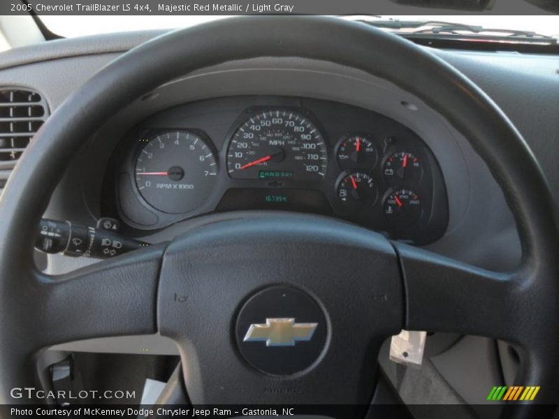 Majestic Red Metallic / Light Gray 2005 Chevrolet TrailBlazer LS 4x4