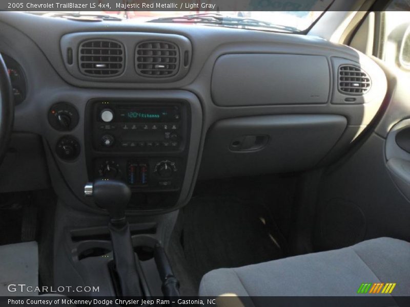 Majestic Red Metallic / Light Gray 2005 Chevrolet TrailBlazer LS 4x4