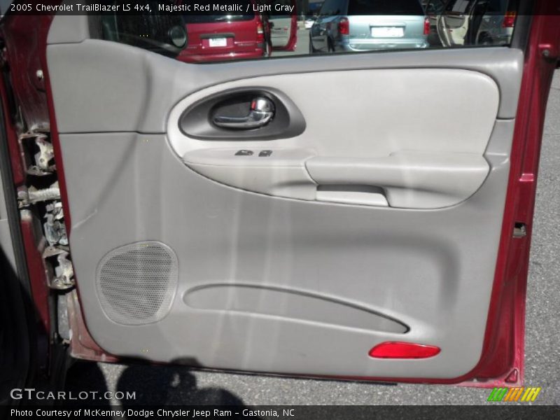 Majestic Red Metallic / Light Gray 2005 Chevrolet TrailBlazer LS 4x4