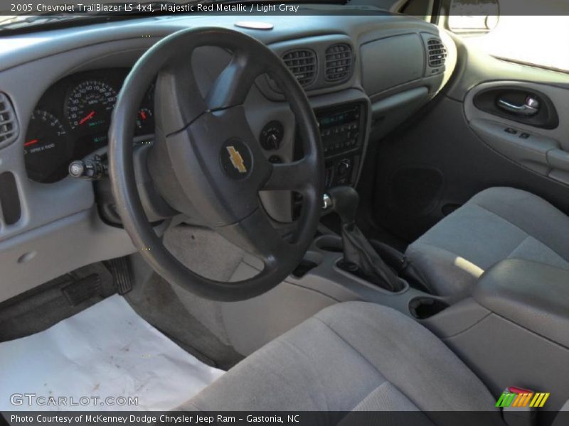 Majestic Red Metallic / Light Gray 2005 Chevrolet TrailBlazer LS 4x4