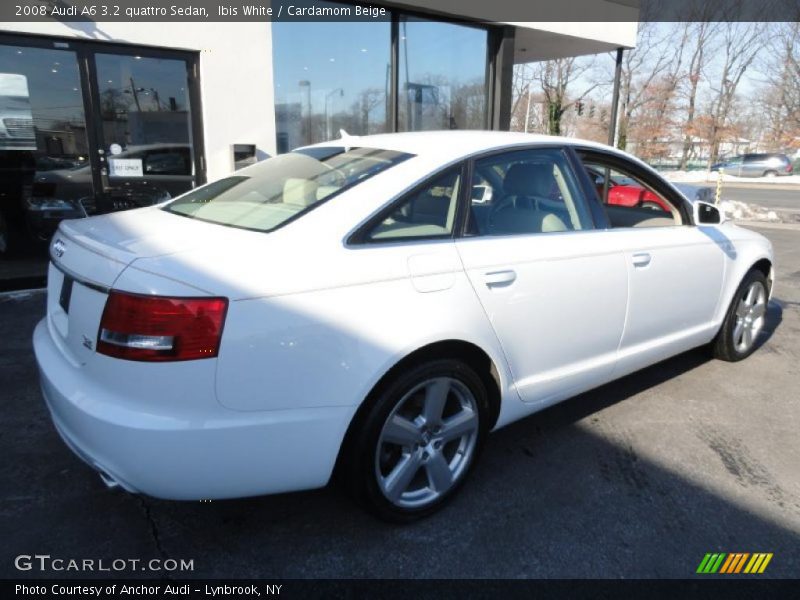 Ibis White / Cardamom Beige 2008 Audi A6 3.2 quattro Sedan