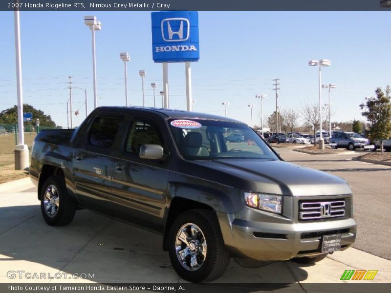Nimbus Grey Metallic / Gray 2007 Honda Ridgeline RTS