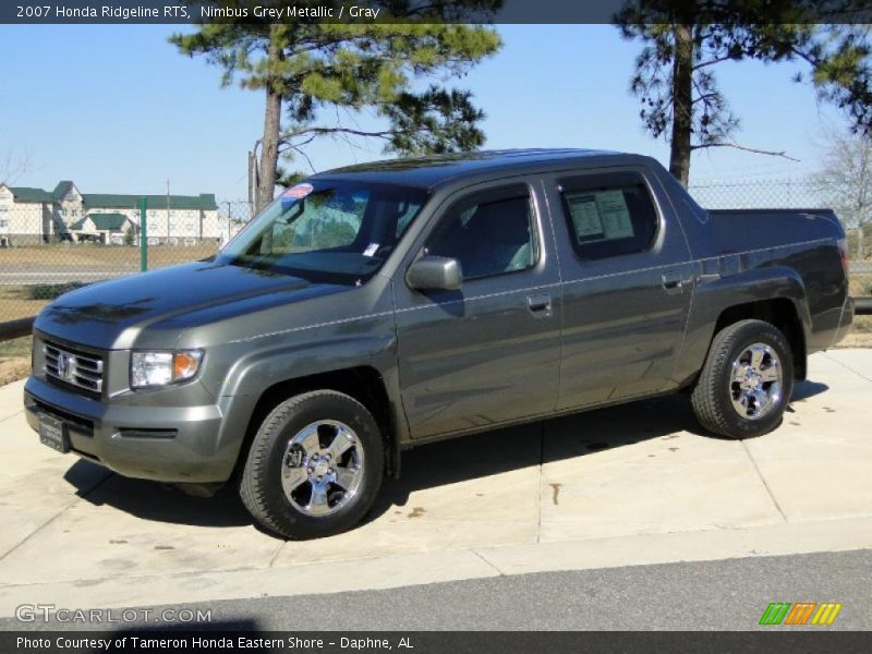 Nimbus Grey Metallic / Gray 2007 Honda Ridgeline RTS