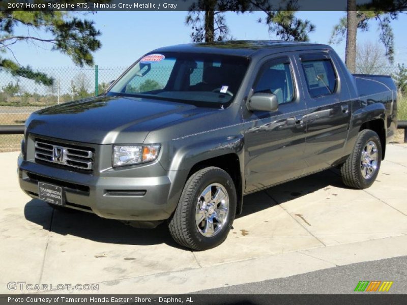 Nimbus Grey Metallic / Gray 2007 Honda Ridgeline RTS