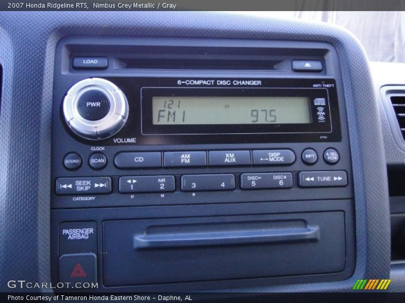 Nimbus Grey Metallic / Gray 2007 Honda Ridgeline RTS