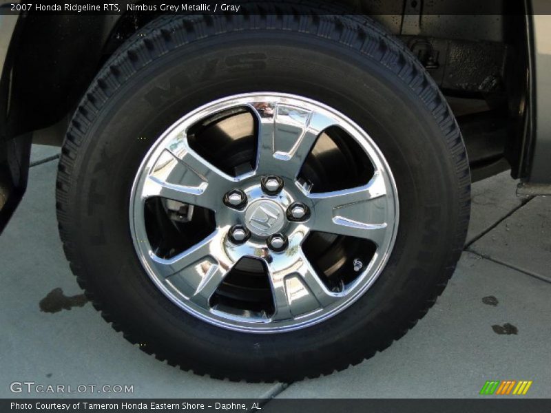 Nimbus Grey Metallic / Gray 2007 Honda Ridgeline RTS