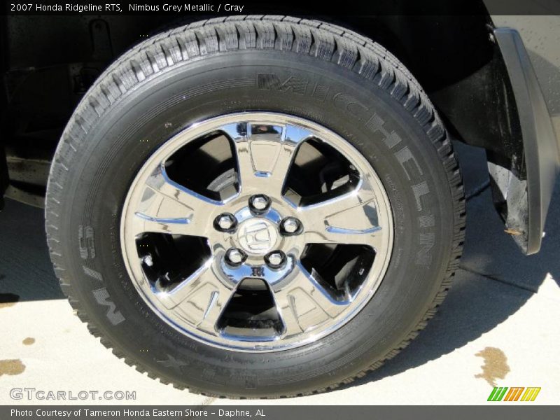 Nimbus Grey Metallic / Gray 2007 Honda Ridgeline RTS