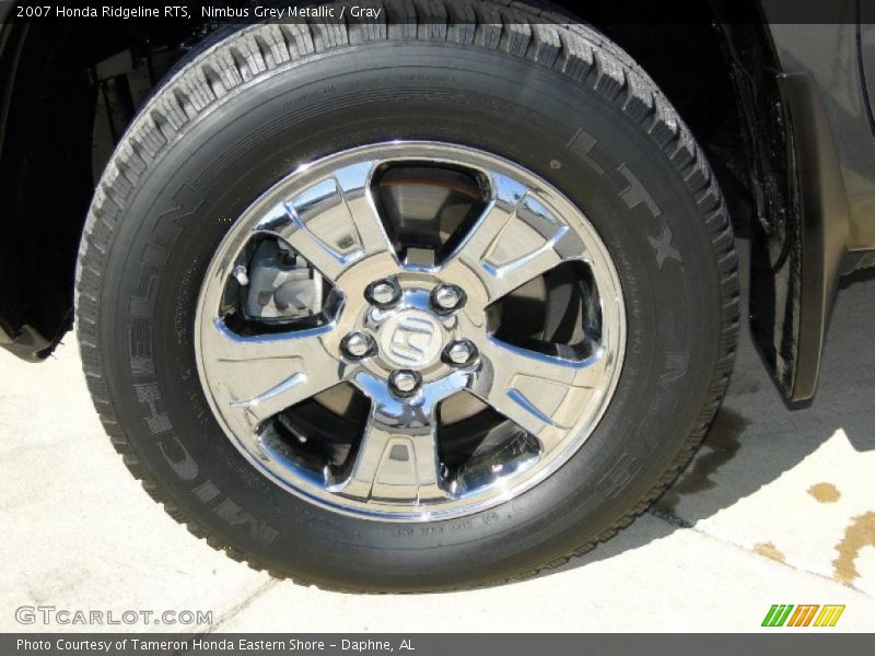 Nimbus Grey Metallic / Gray 2007 Honda Ridgeline RTS
