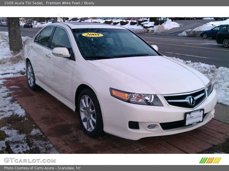 Front 3/4 View of 2008 TSX Sedan