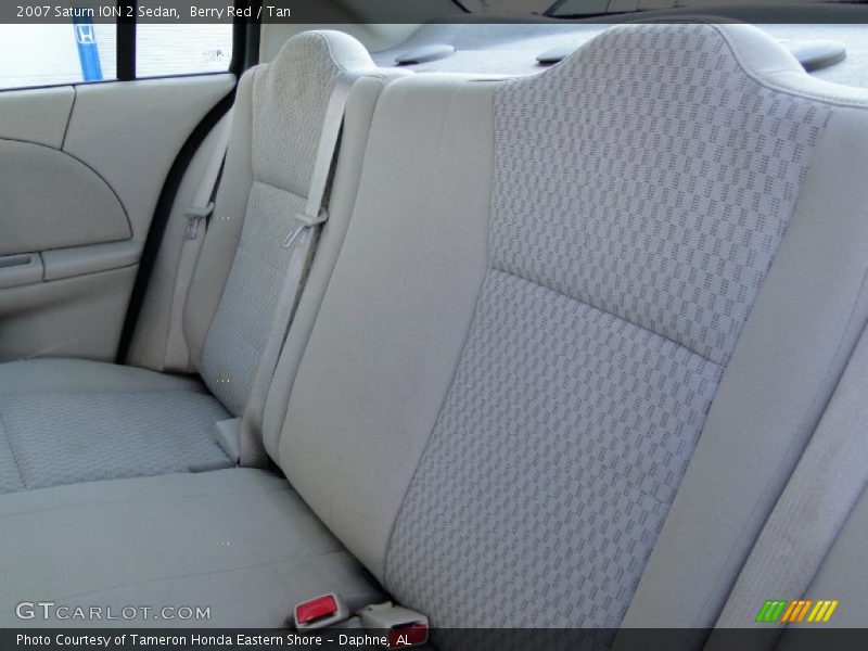 Berry Red / Tan 2007 Saturn ION 2 Sedan