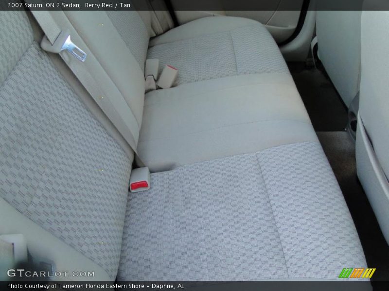 Berry Red / Tan 2007 Saturn ION 2 Sedan