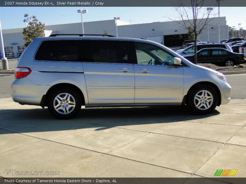 Silver Pearl Metallic / Gray 2007 Honda Odyssey EX-L