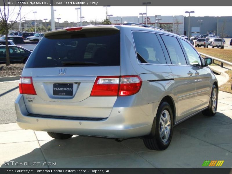 Silver Pearl Metallic / Gray 2007 Honda Odyssey EX-L