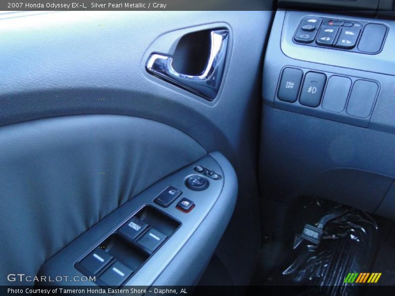 Silver Pearl Metallic / Gray 2007 Honda Odyssey EX-L