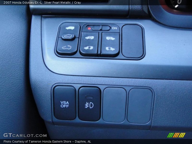 Silver Pearl Metallic / Gray 2007 Honda Odyssey EX-L
