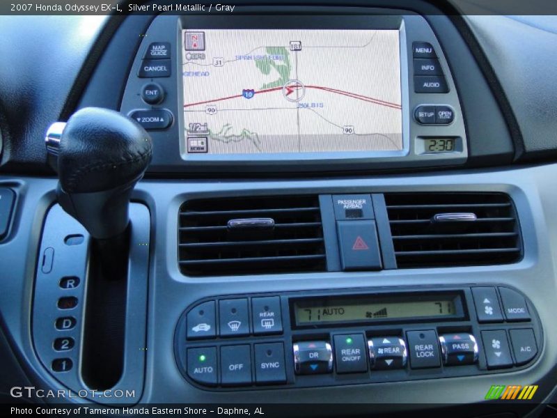 Silver Pearl Metallic / Gray 2007 Honda Odyssey EX-L