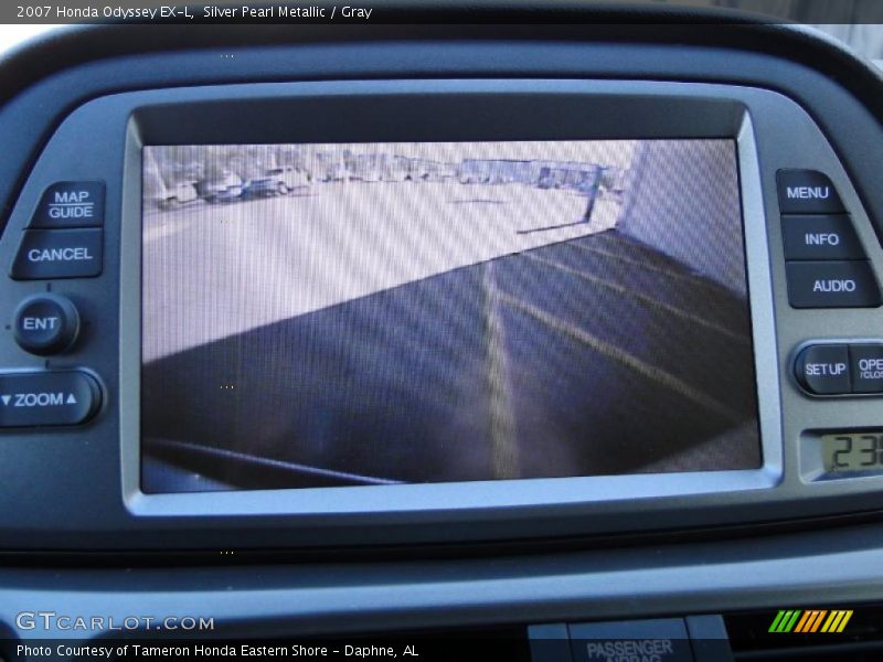 Silver Pearl Metallic / Gray 2007 Honda Odyssey EX-L