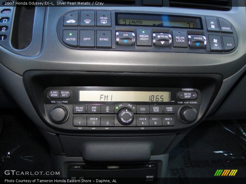 Silver Pearl Metallic / Gray 2007 Honda Odyssey EX-L