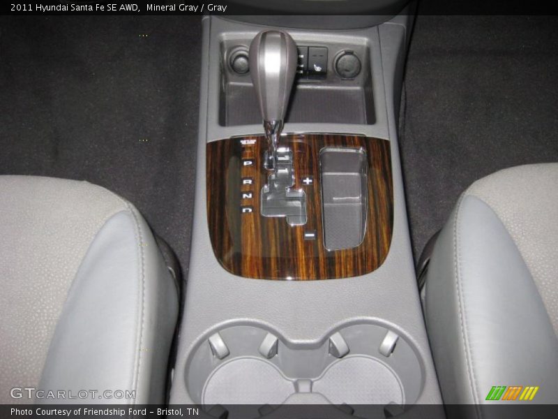 2011 Santa Fe SE AWD 6 Speed Shiftronic Automatic Shifter