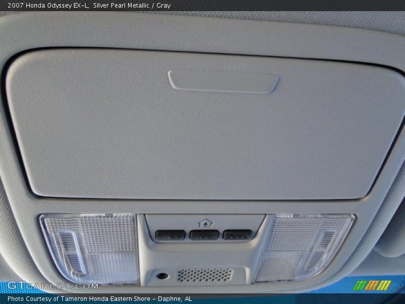 Silver Pearl Metallic / Gray 2007 Honda Odyssey EX-L