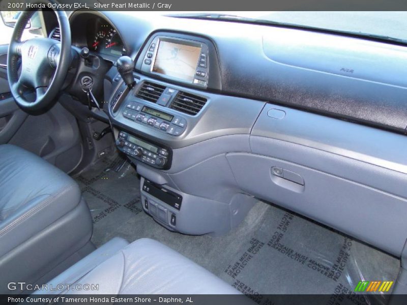 Silver Pearl Metallic / Gray 2007 Honda Odyssey EX-L