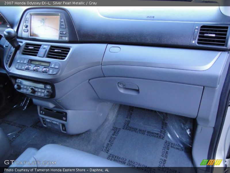 Silver Pearl Metallic / Gray 2007 Honda Odyssey EX-L