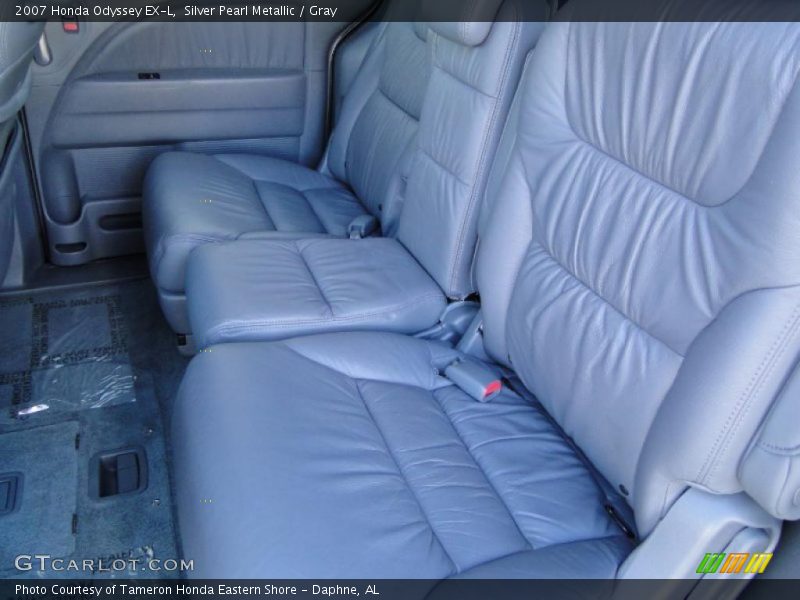 Silver Pearl Metallic / Gray 2007 Honda Odyssey EX-L