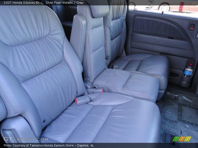 Silver Pearl Metallic / Gray 2007 Honda Odyssey EX-L
