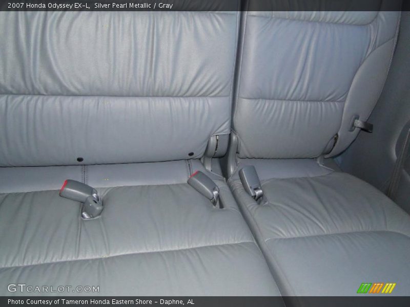 Silver Pearl Metallic / Gray 2007 Honda Odyssey EX-L