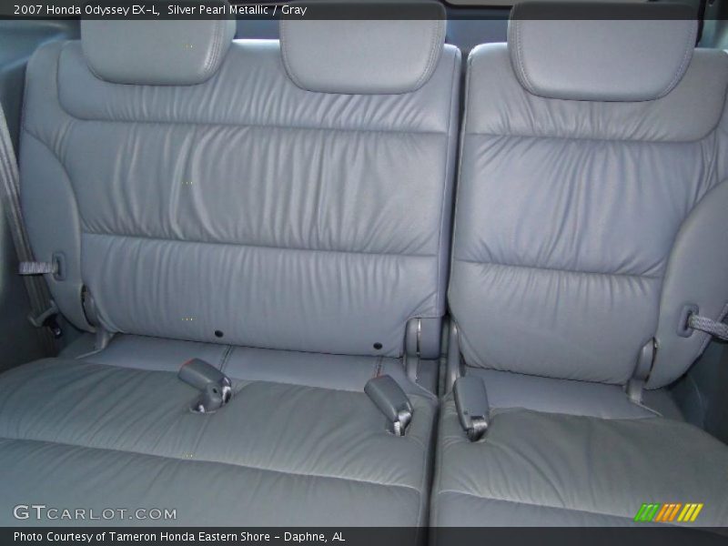 Silver Pearl Metallic / Gray 2007 Honda Odyssey EX-L