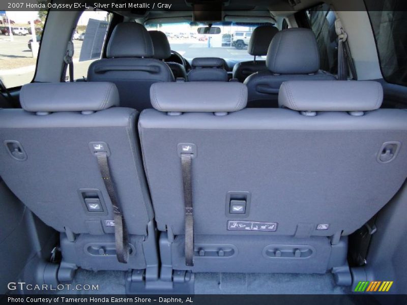Silver Pearl Metallic / Gray 2007 Honda Odyssey EX-L