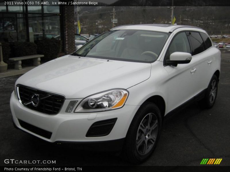 Ice White / Sandstone Beige 2011 Volvo XC60 T6 AWD