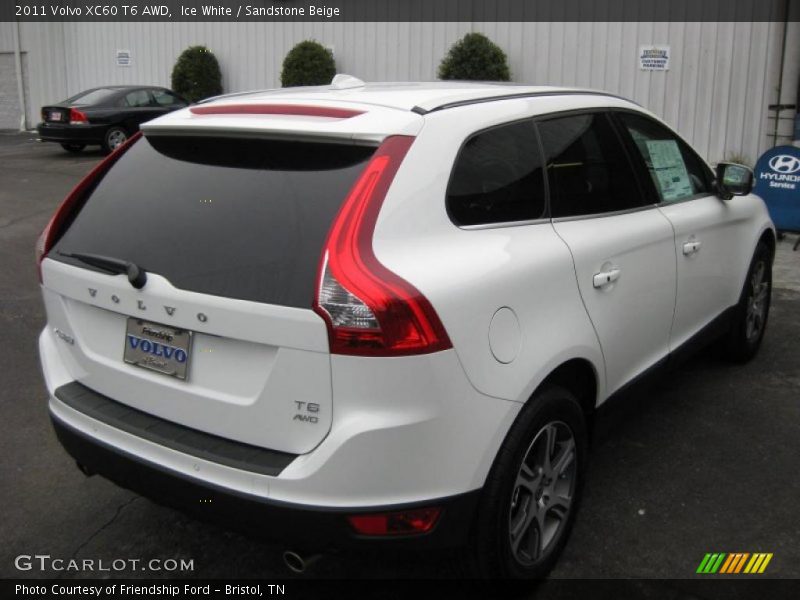 Ice White / Sandstone Beige 2011 Volvo XC60 T6 AWD