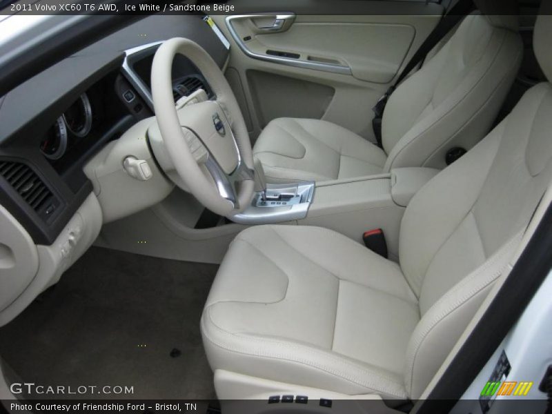  2011 XC60 T6 AWD Sandstone Beige Interior