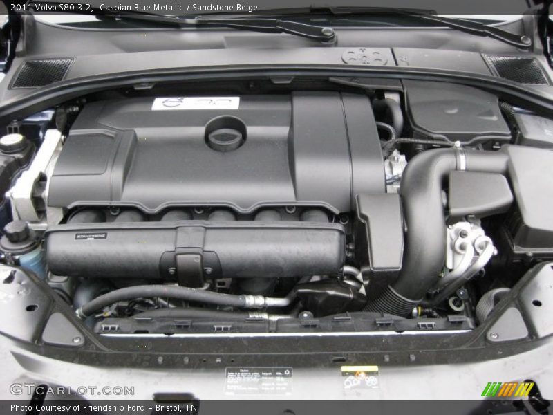  2011 S80 3.2 Engine - 3.2 Liter DOHC 24-Valve VVT Inline 6 Cylinder