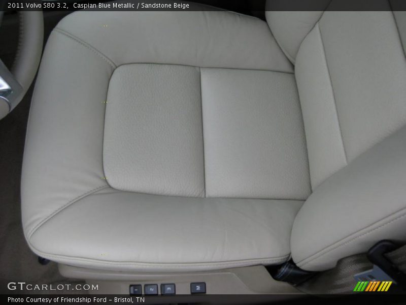 Caspian Blue Metallic / Sandstone Beige 2011 Volvo S80 3.2