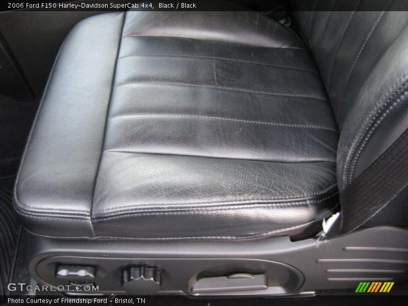  2006 F150 Harley-Davidson SuperCab 4x4 Black Interior