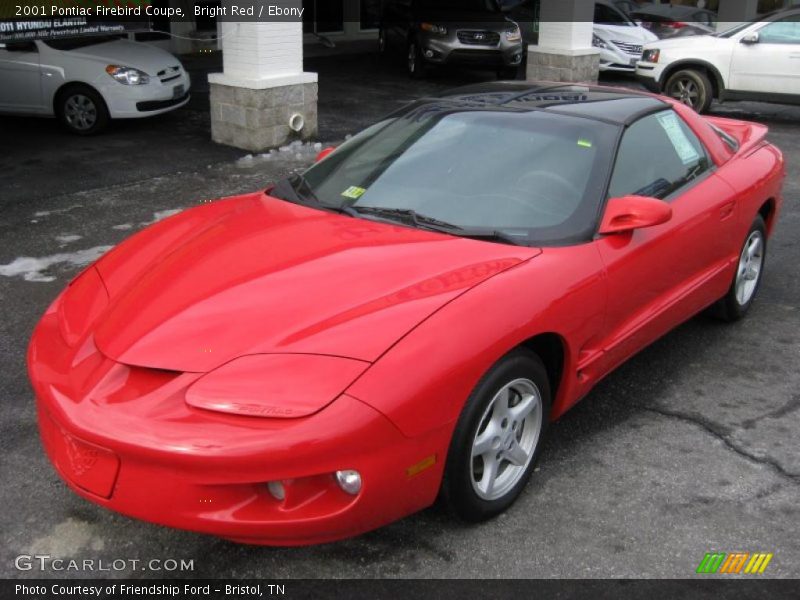 Front 3/4 View of 2001 Firebird Coupe